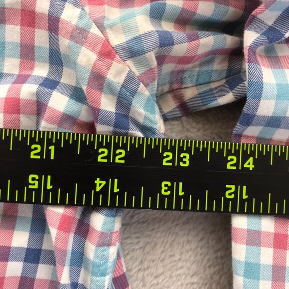 Vineyard Vines By Shep & Ian Mens Tucker Shirt Large Plaid Classic Button Down - Picture 5 of 16